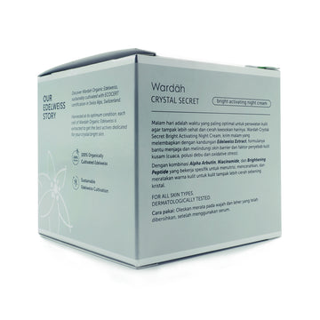 Wardah Crystal Secret Bright Activating Night Cream 30 G